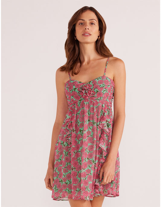 MINKPINK Grace Babydoll Mini Dress