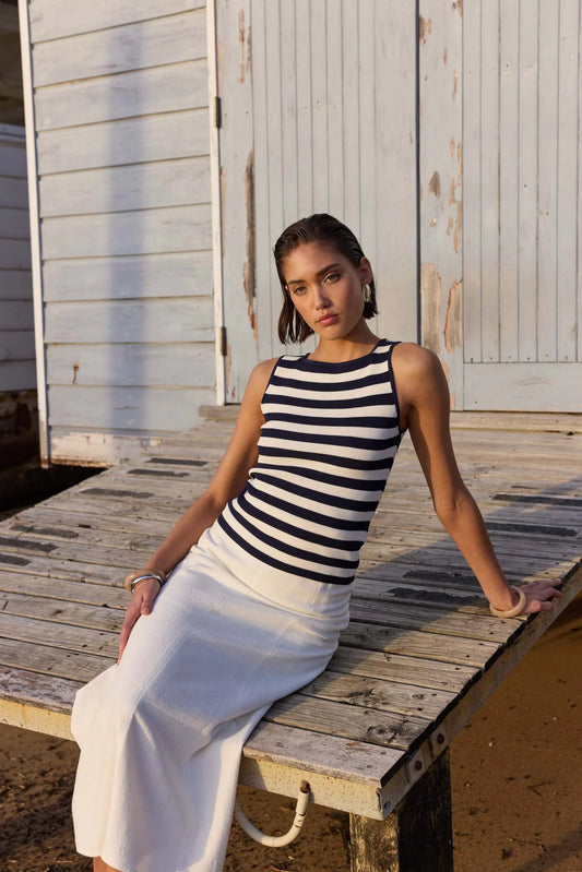 Staple The Label The Loren Stripe Knit Tank