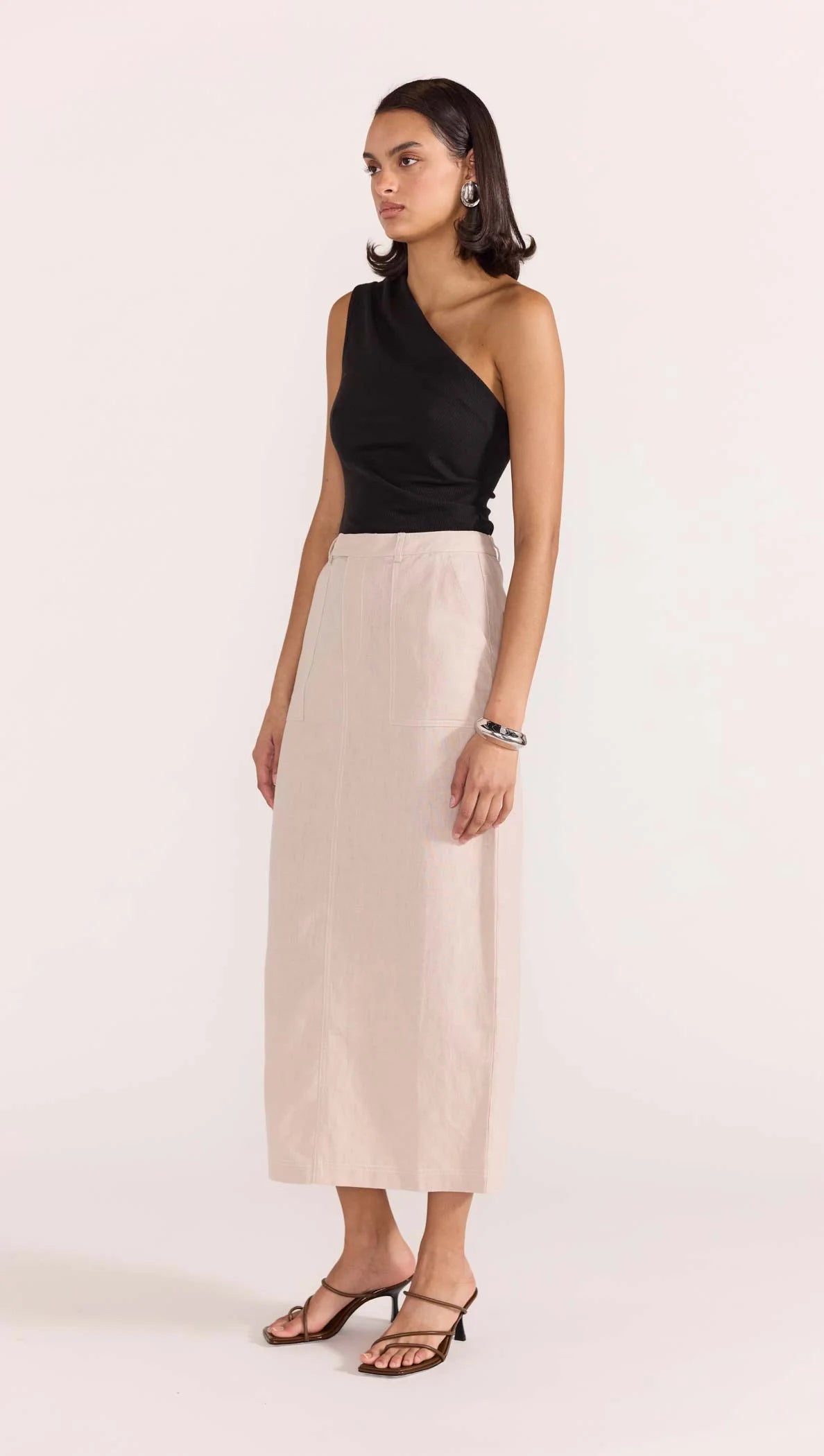 Staple The Label Dylan One Shoulder Top