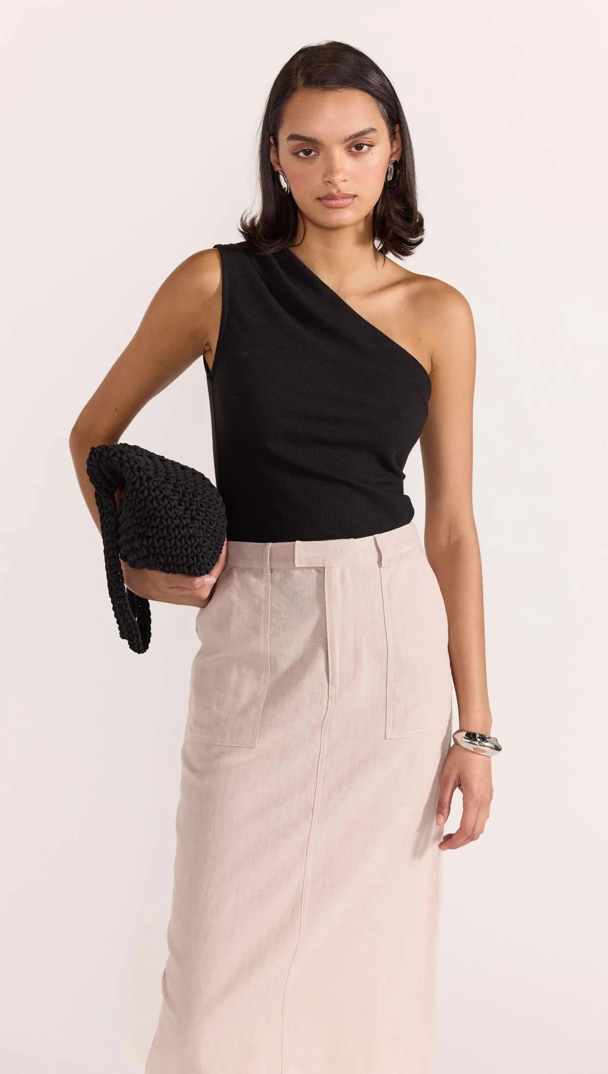 Staple The Label Dylan One Shoulder Top