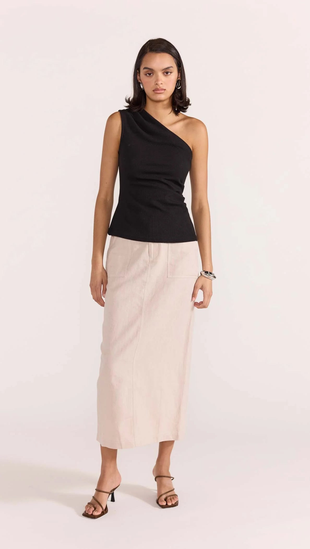 Staple The Label Dylan One Shoulder Top