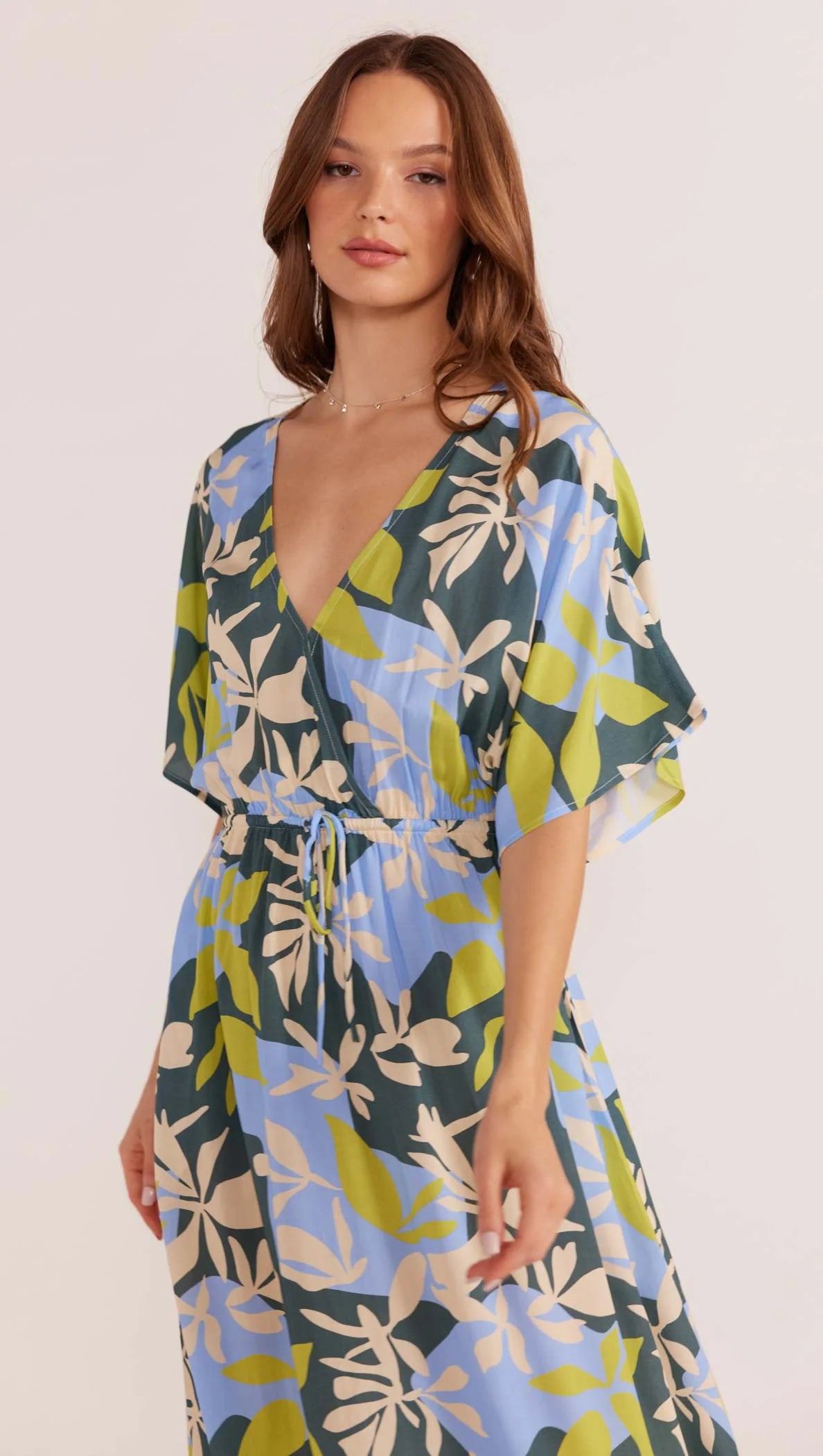 MINKPINK Artistic Garden Midi Dress