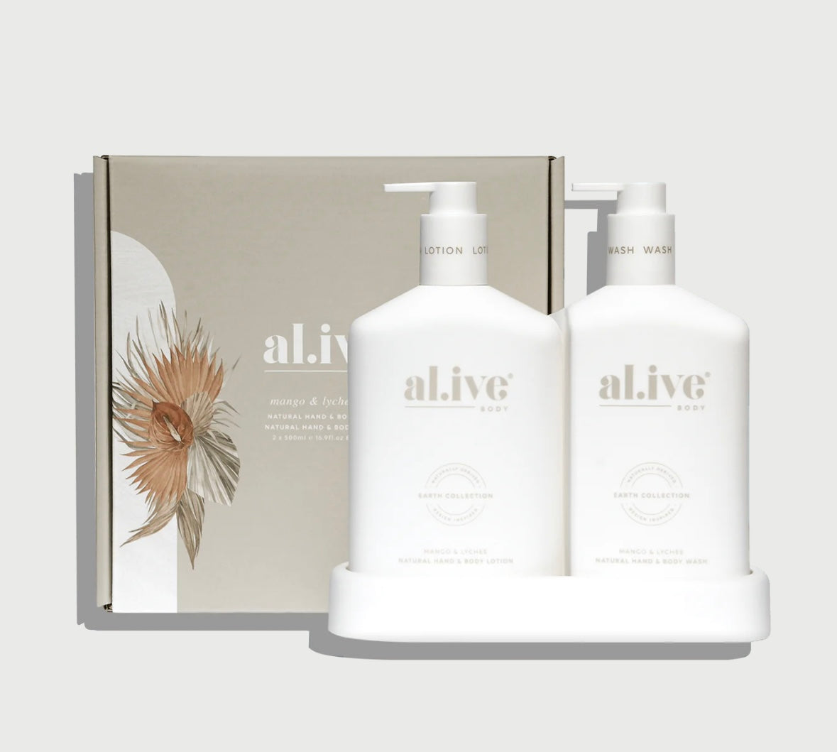 ALIVE BODY Wash & Lotion Duo - Mango & Lychee