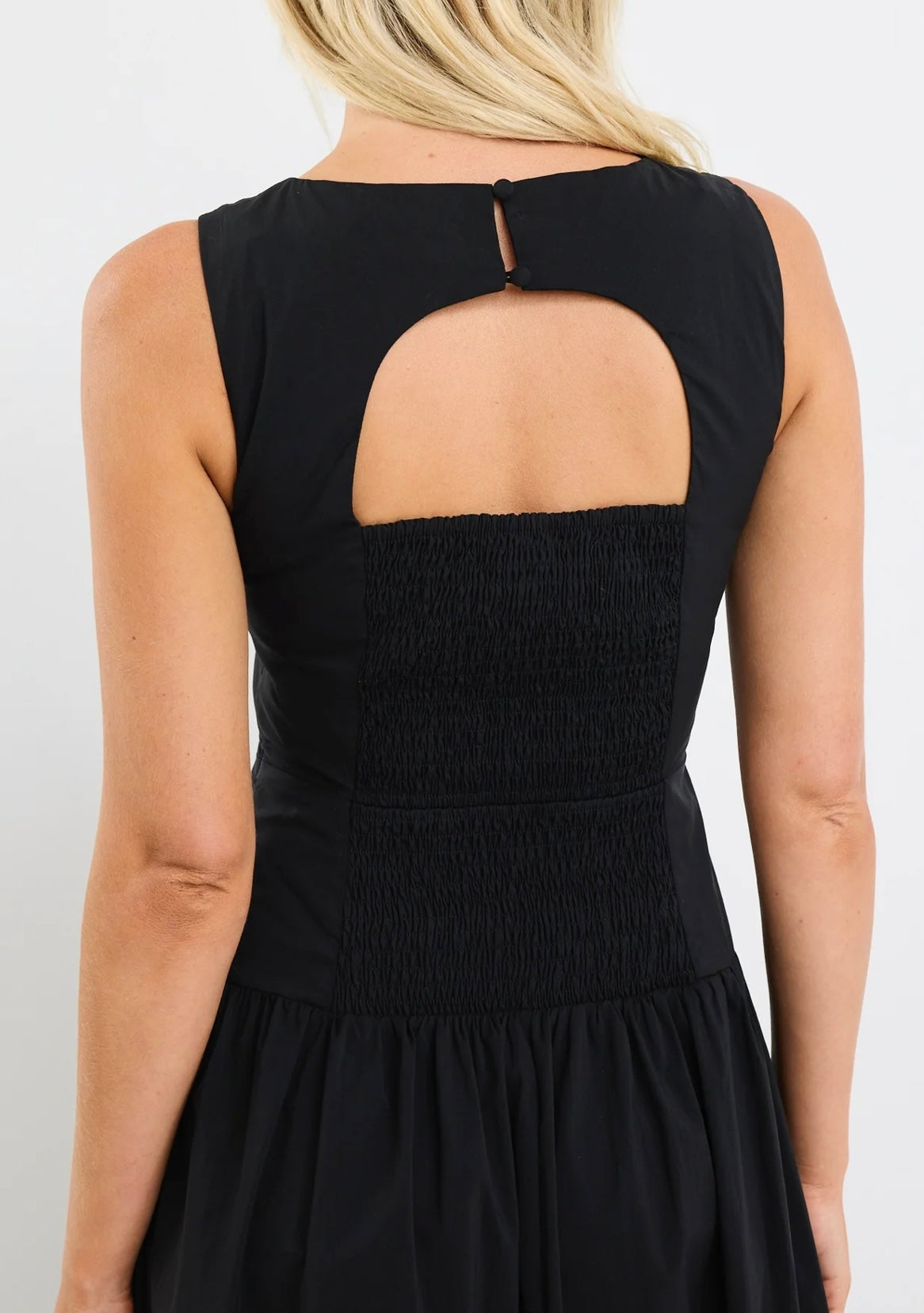stories be told - Results Structured Maxi Dress - black