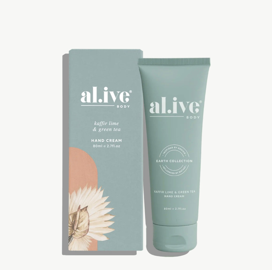 ALIVE BODY Hand Cream - Kaffir Lime & Green Tea