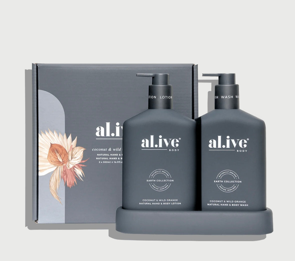 ALIVE BODY Wash & Lotion Duo - Coconut & Wild Orange