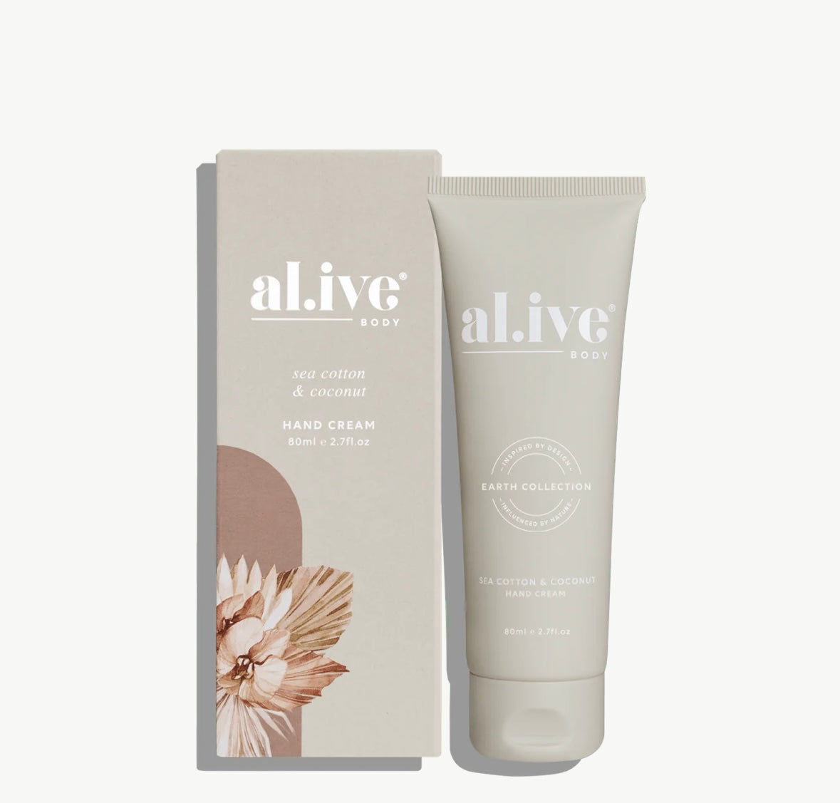 ALIVE BODY Hand Cream - Sea Cotton & Coconut