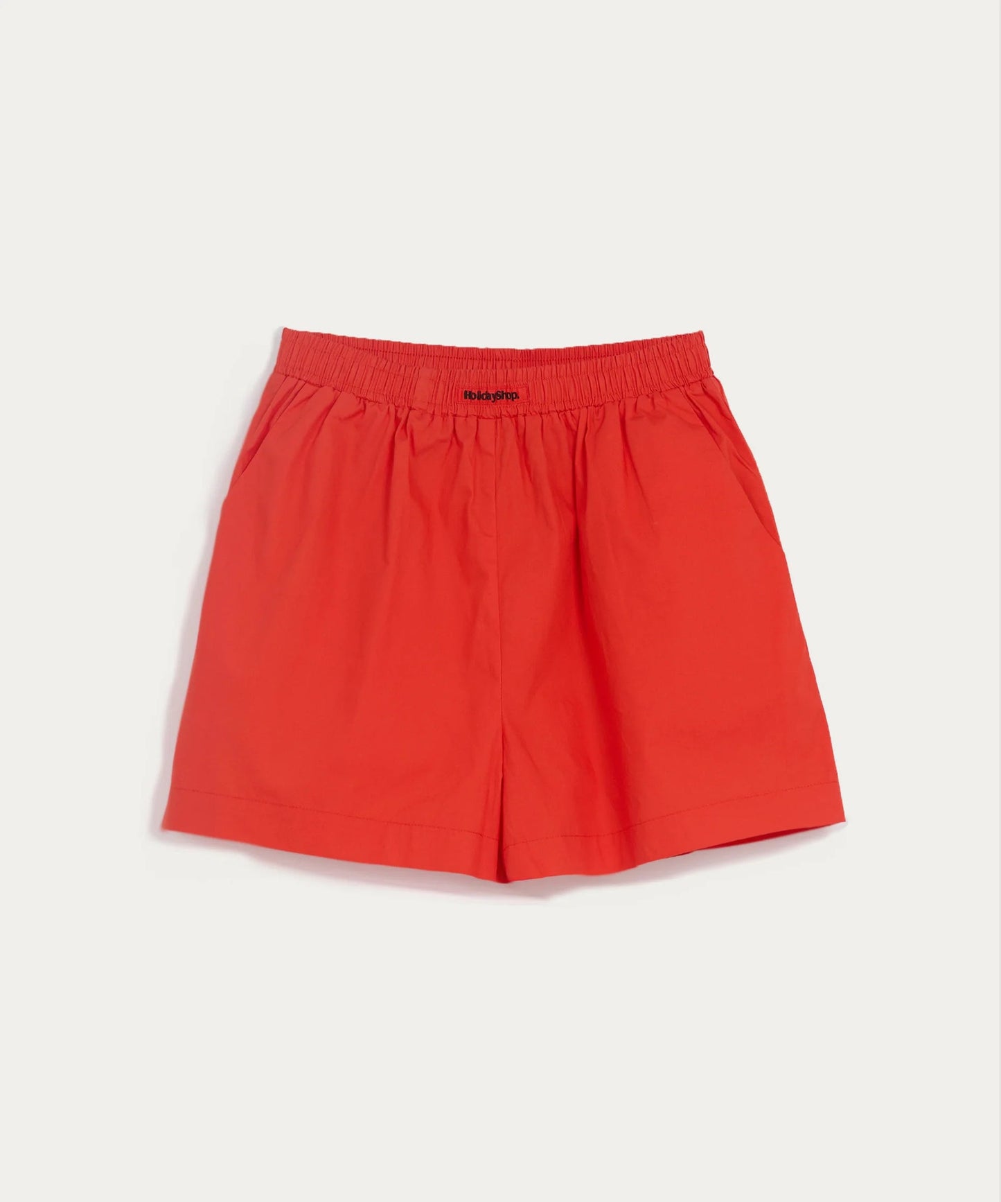 Holiday Shop Cotton Shorts - red