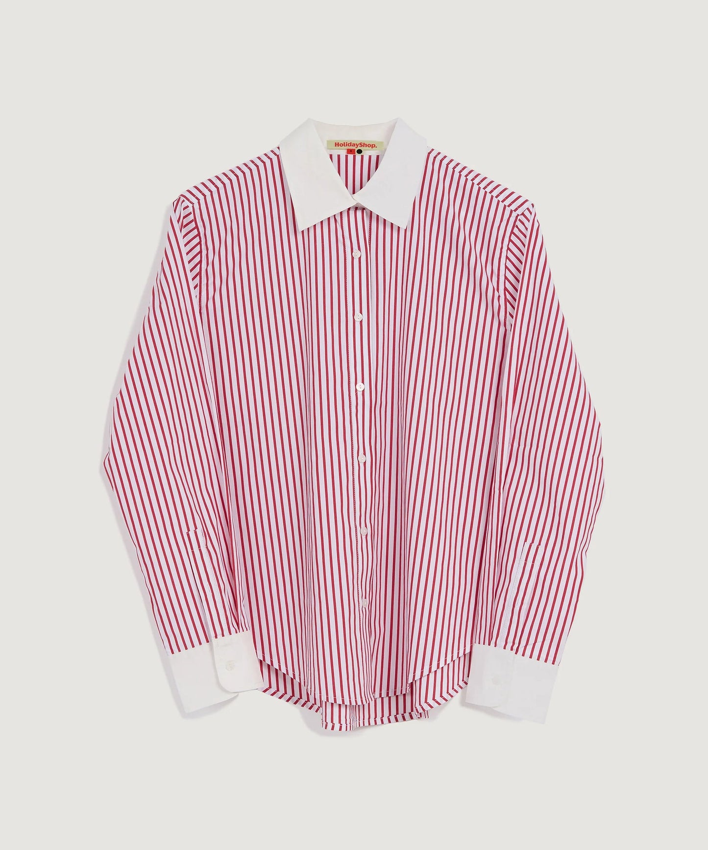 Holiday Shop Red Striped Shirt