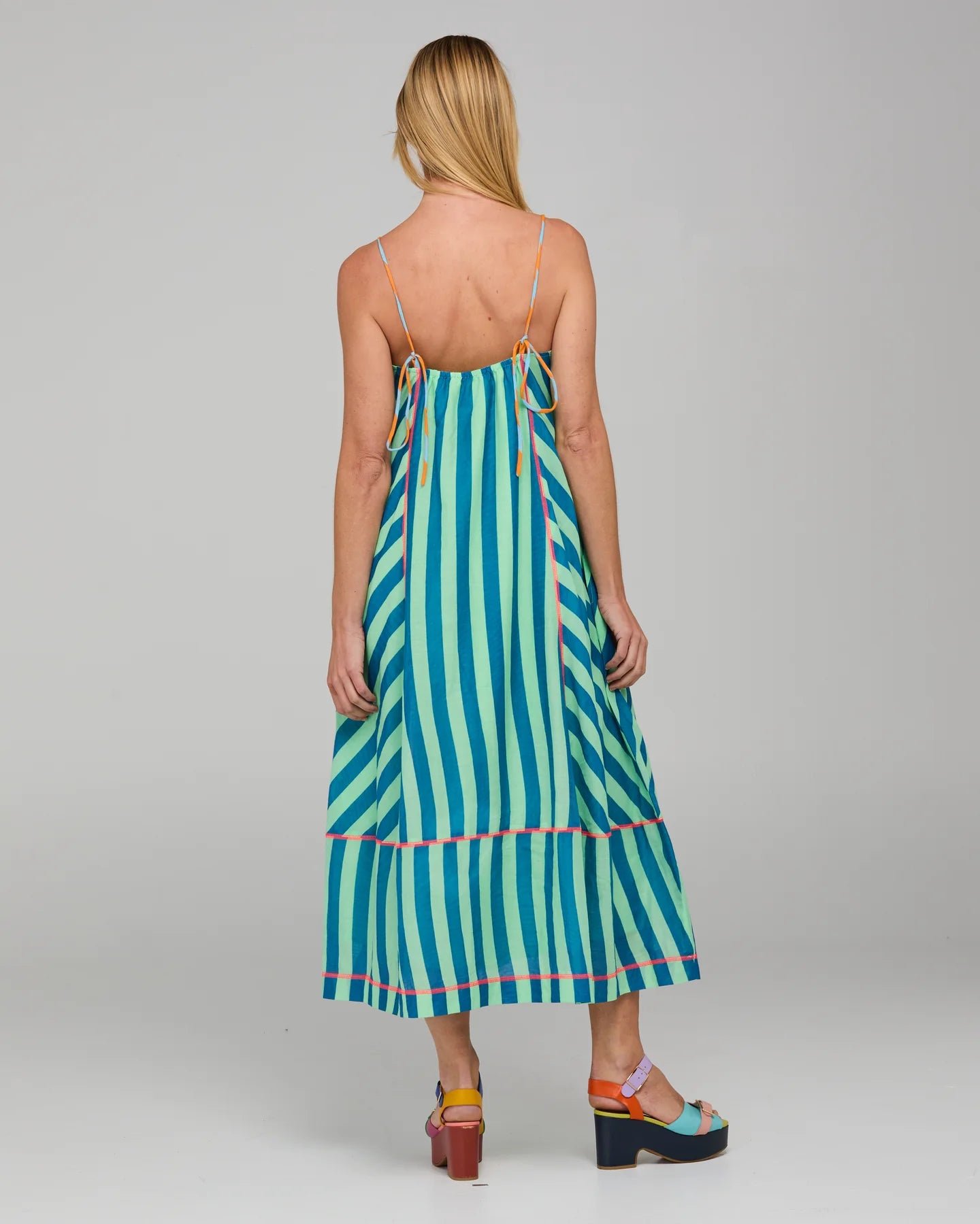 Boom Shankar Sami Dress - capri green