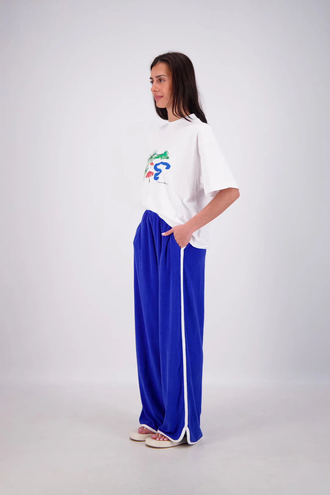 Jasmine Alexa Kuhio Pants - cobalt blue