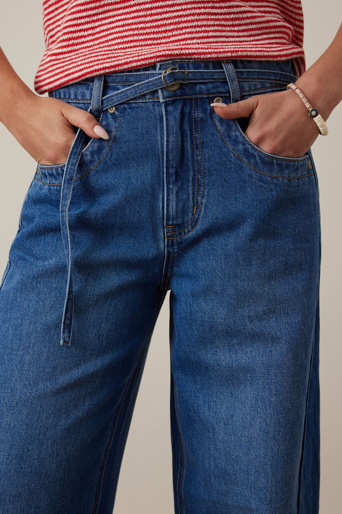 Ceres Smith Barrel Jeans - fresh indigo