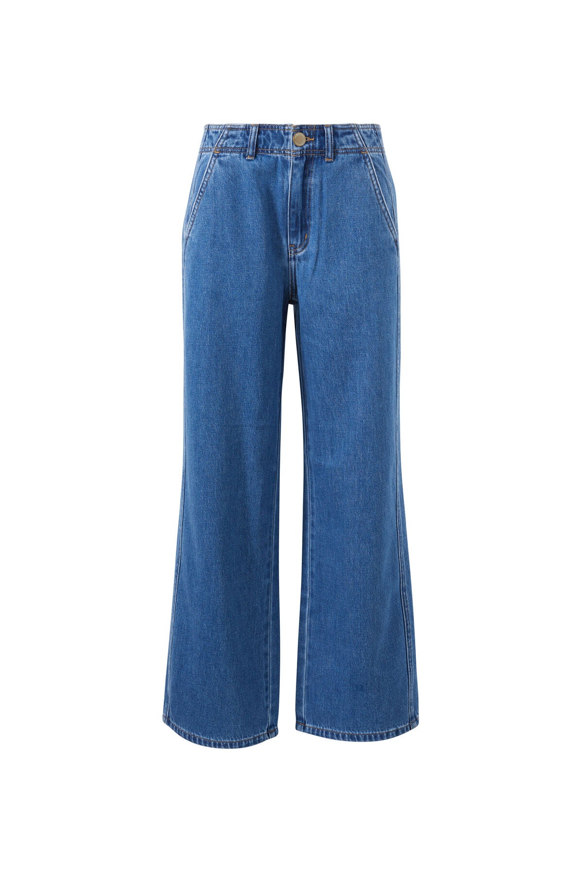 Ceres Life Forward Seam Jean - mid indigo