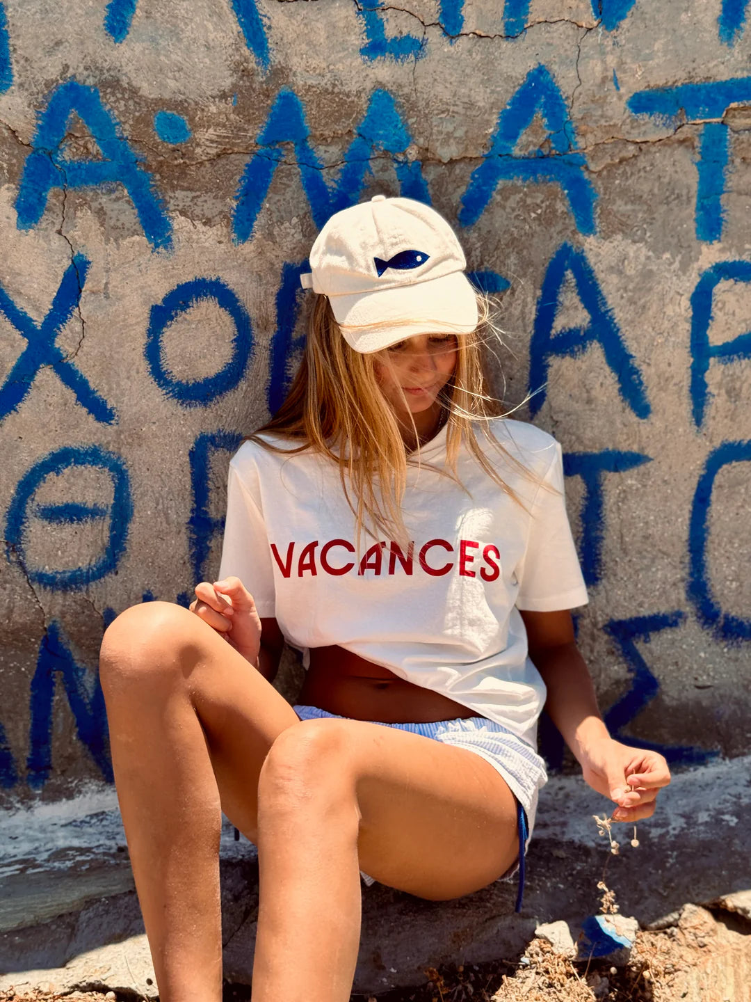Little Palma Vacances Red T-Shirt