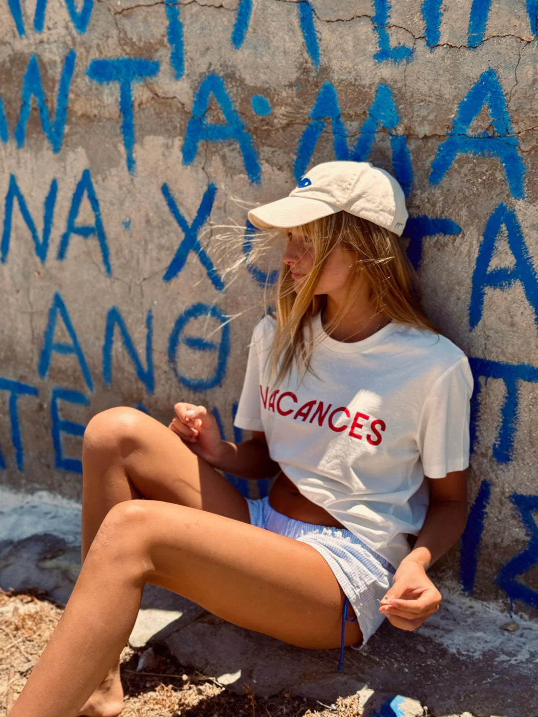 Little Palma Vacances Red T-Shirt
