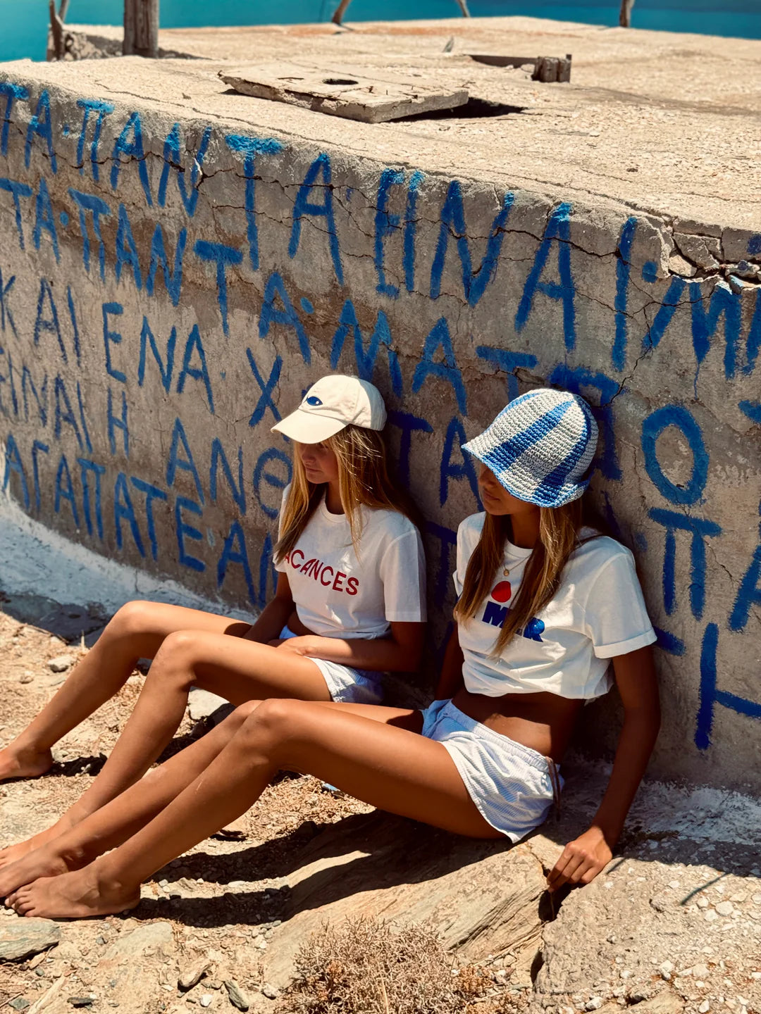 Little Palma Vacances Red T-Shirt