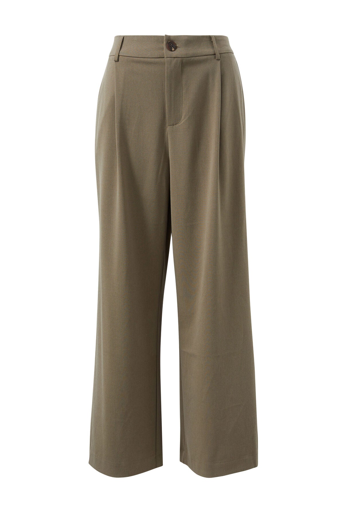 Ceres Life Pleat Pant - deep moss suiting