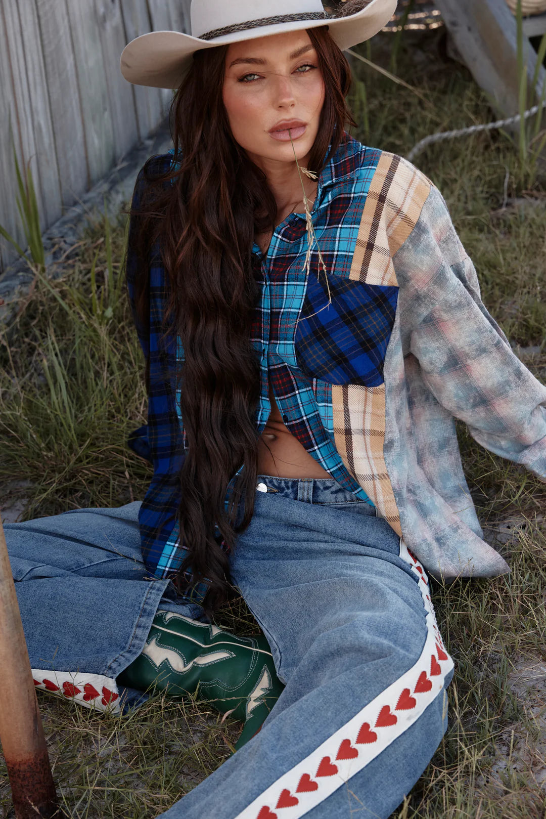 Sabbi The Raving Hearts Denim Jeans