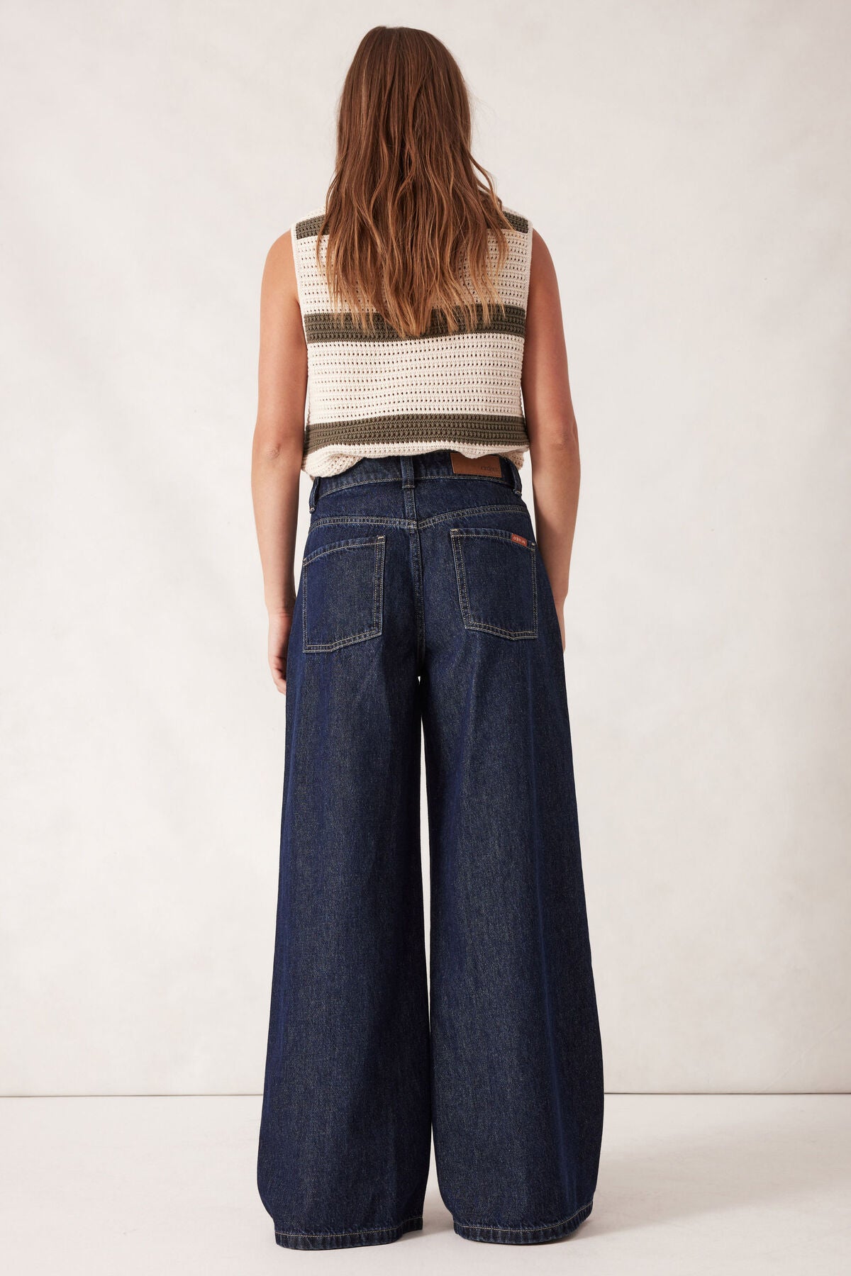 Ceres Drew Soft Wide Jean - midnight