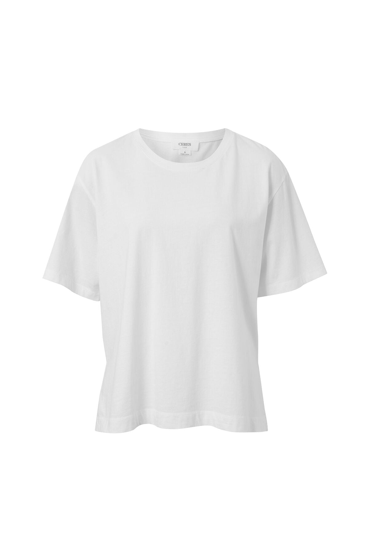 Ceres Stevie Slouchy Tee - vanilla