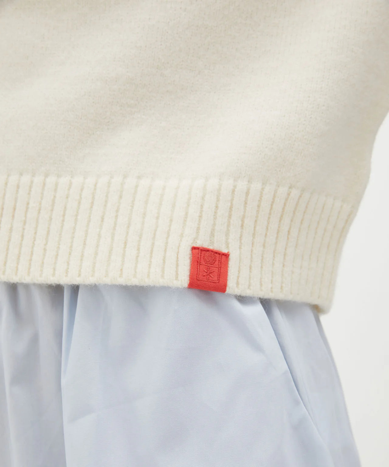 Holiday Shop Crew Neck Knit - cream