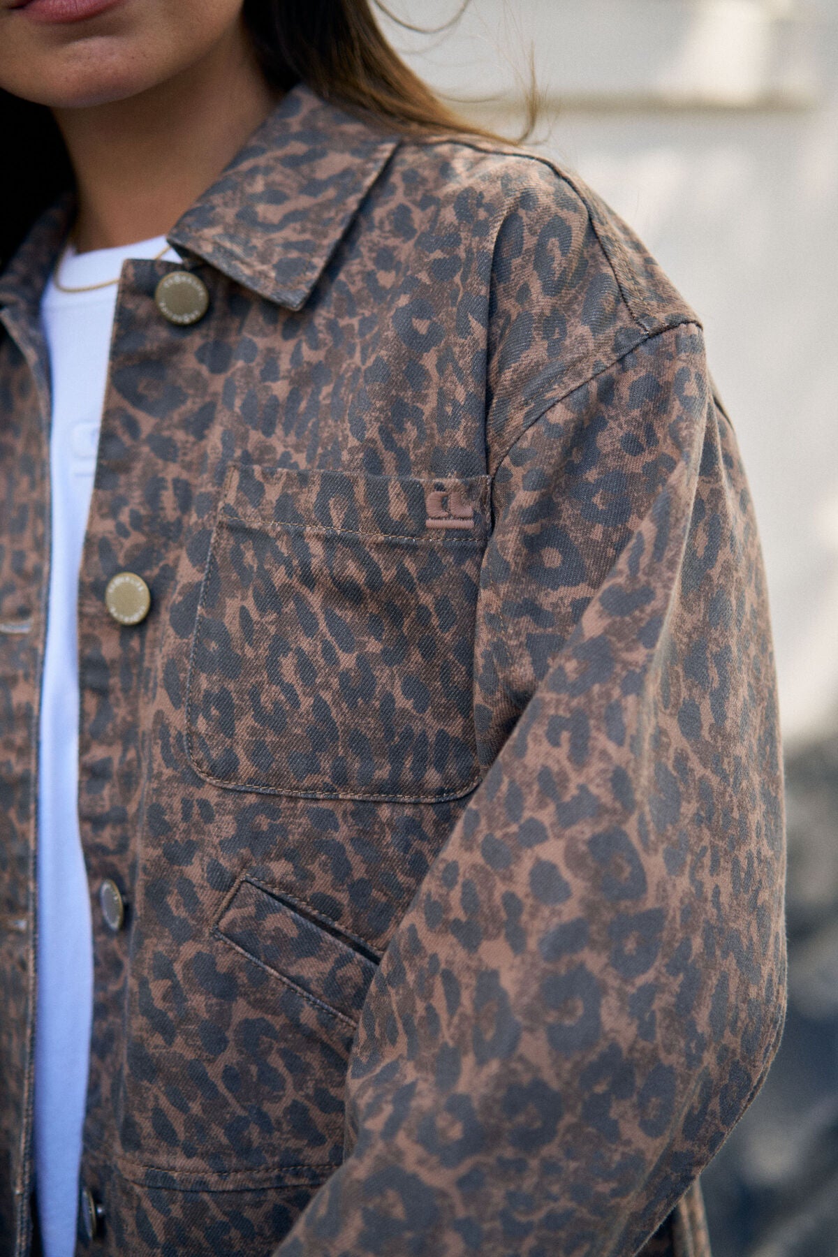 Ceres Ziggy Shacket - leopard