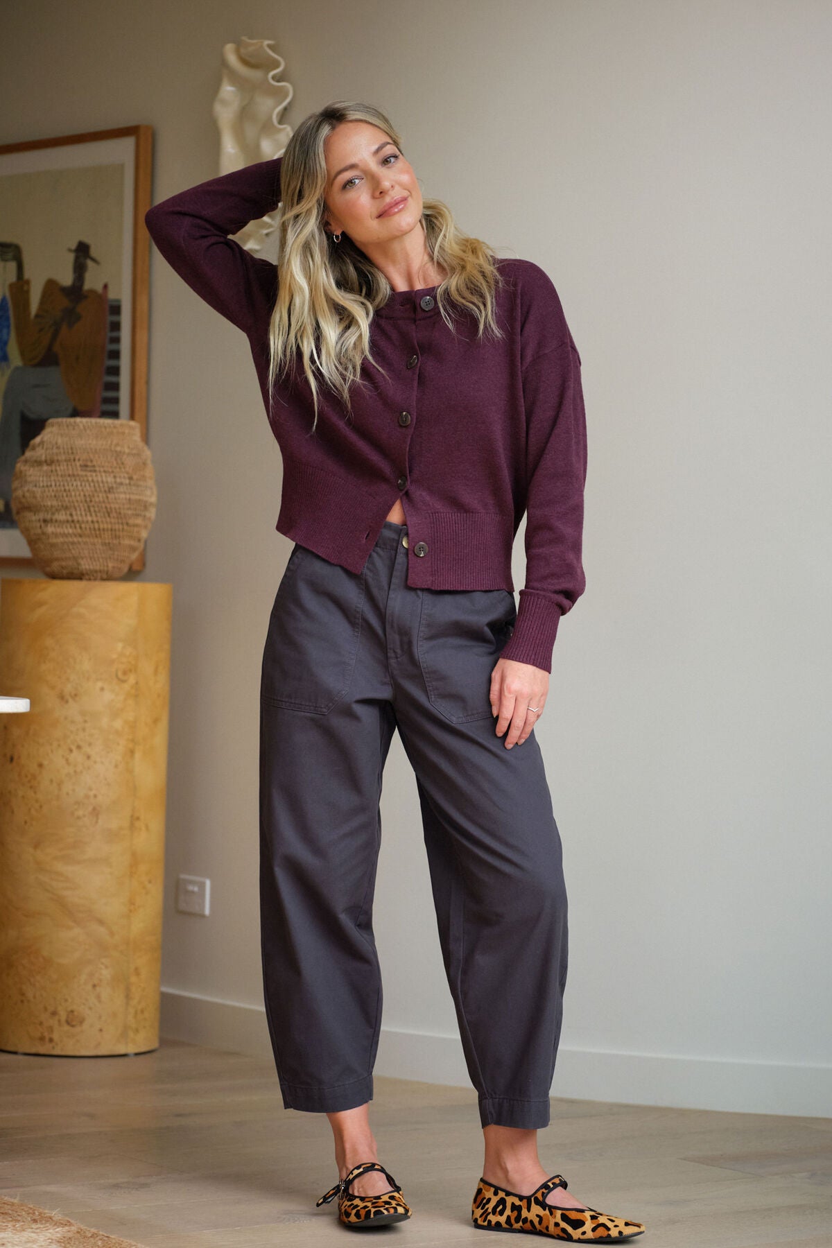 Ceres Weekender Pant - washed black