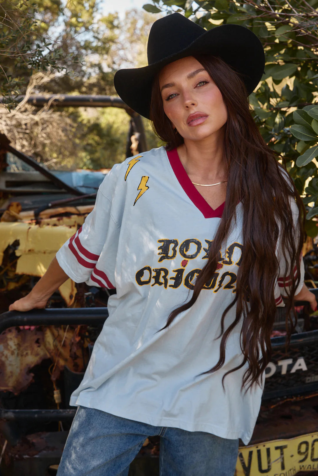 Sabbi The Very Oversized Born Original Tee - sky