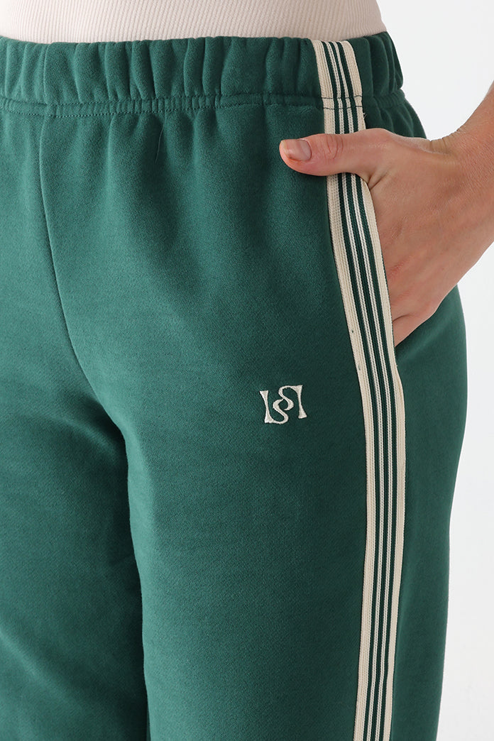 Lost In Lunar Beni Track Pants - forest