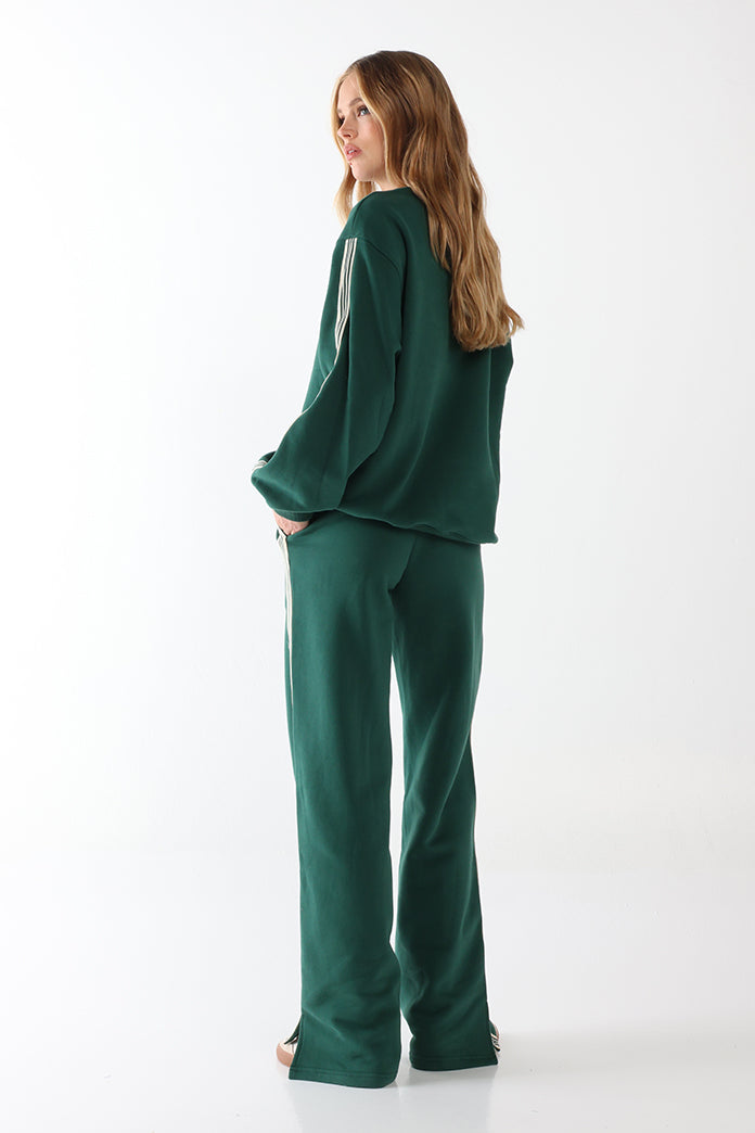 Lost In Lunar Beni Track Pants - forest