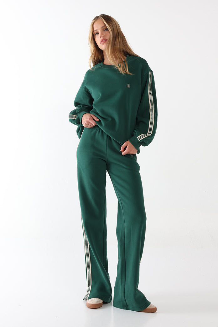 Lost In Lunar Beni Track Pants - forest
