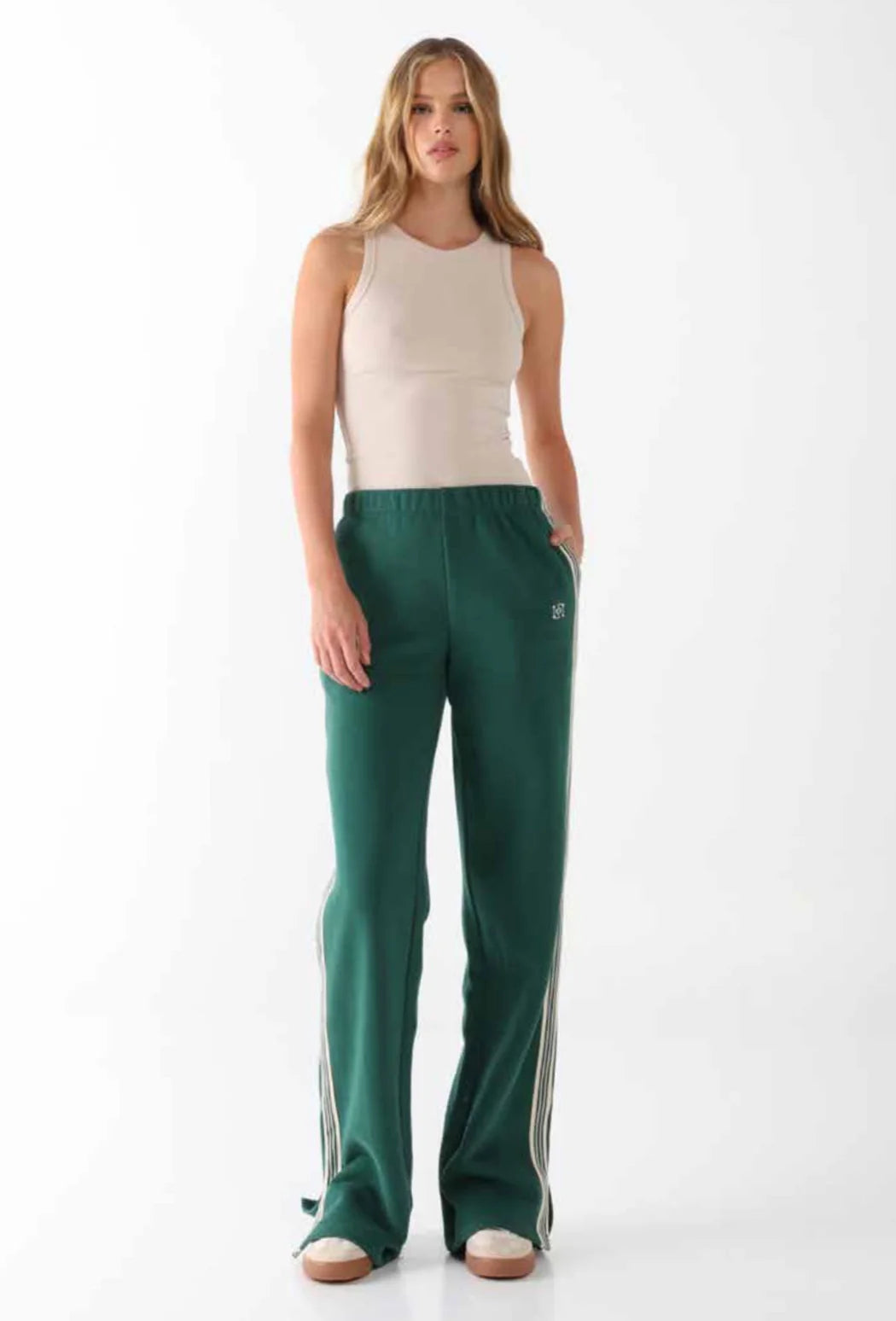 Lost In Lunar Beni Track Pants - forest