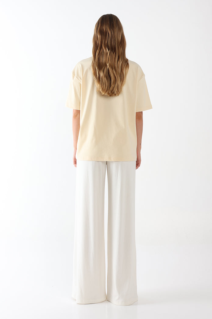 Lost In Lunar Brazil Tee - butter