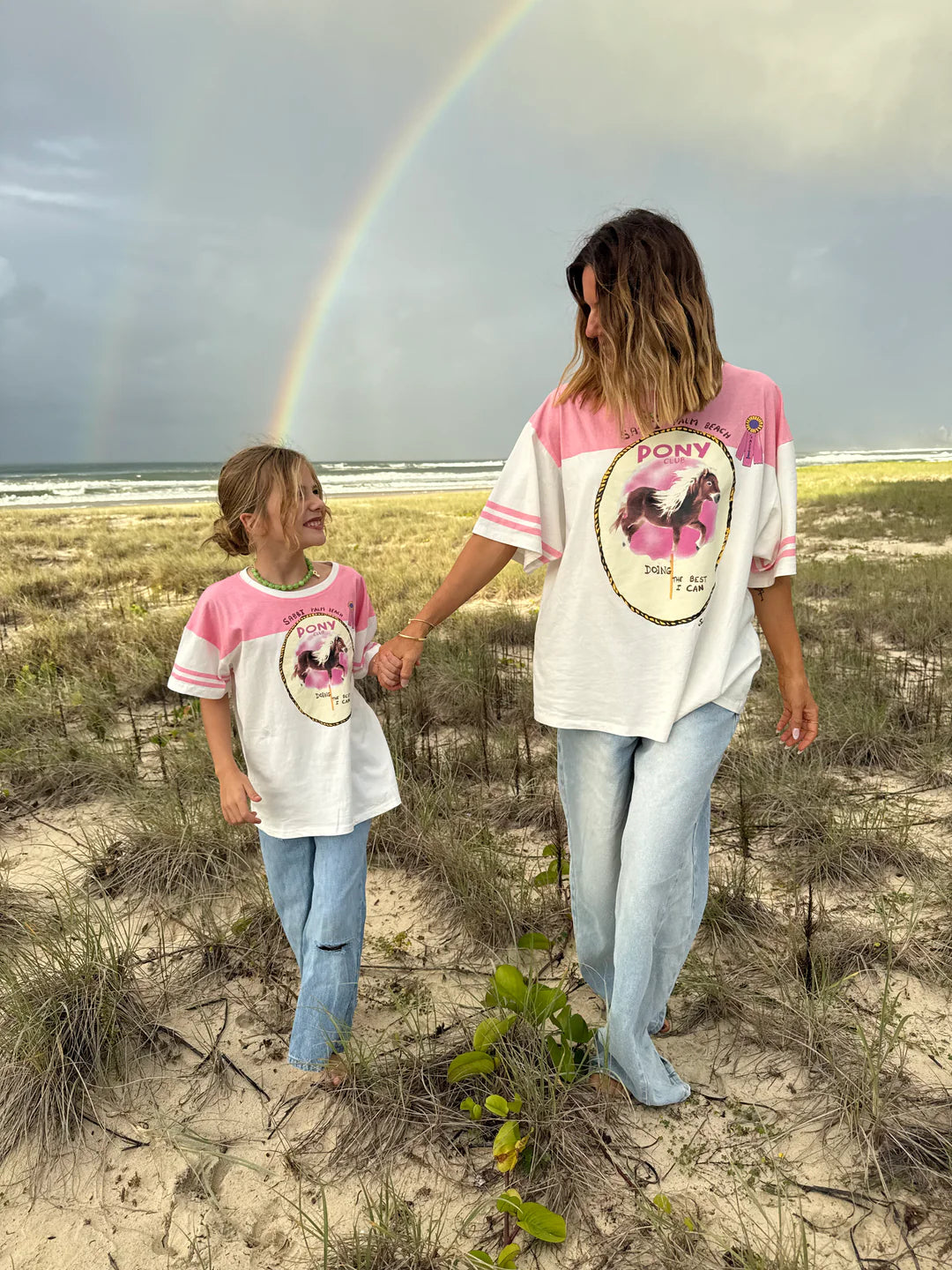Sabbi The Kids Pony Club Tee - pink