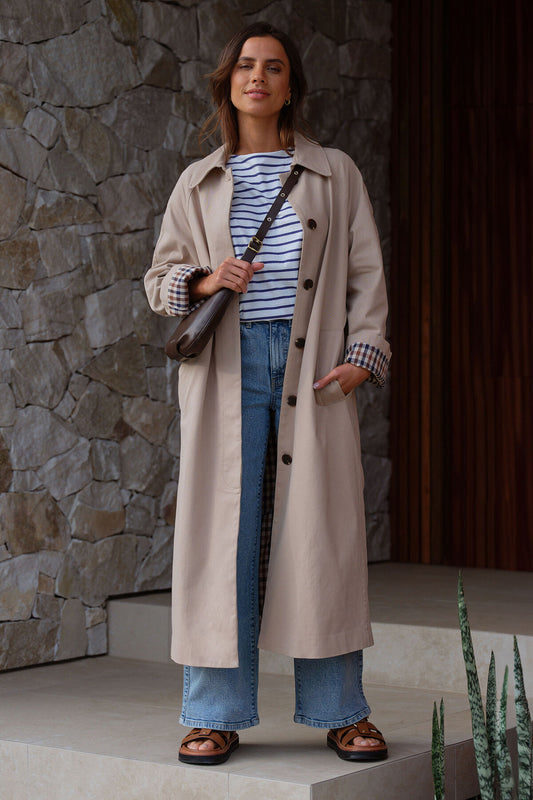 Ceres Spring Coat - sand