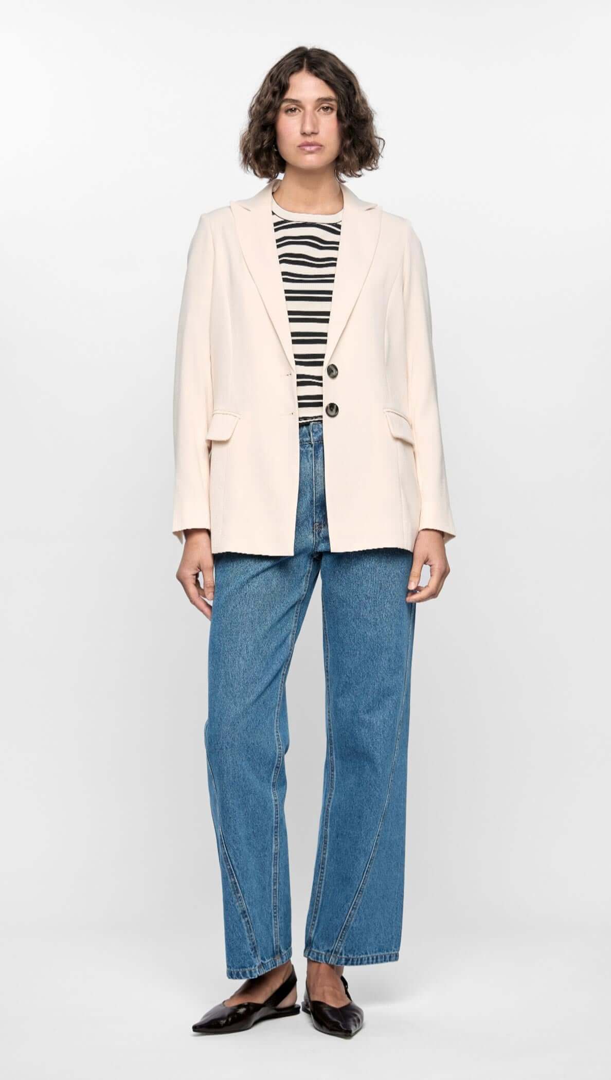 Staple the Label Sia Blazer - ivory
