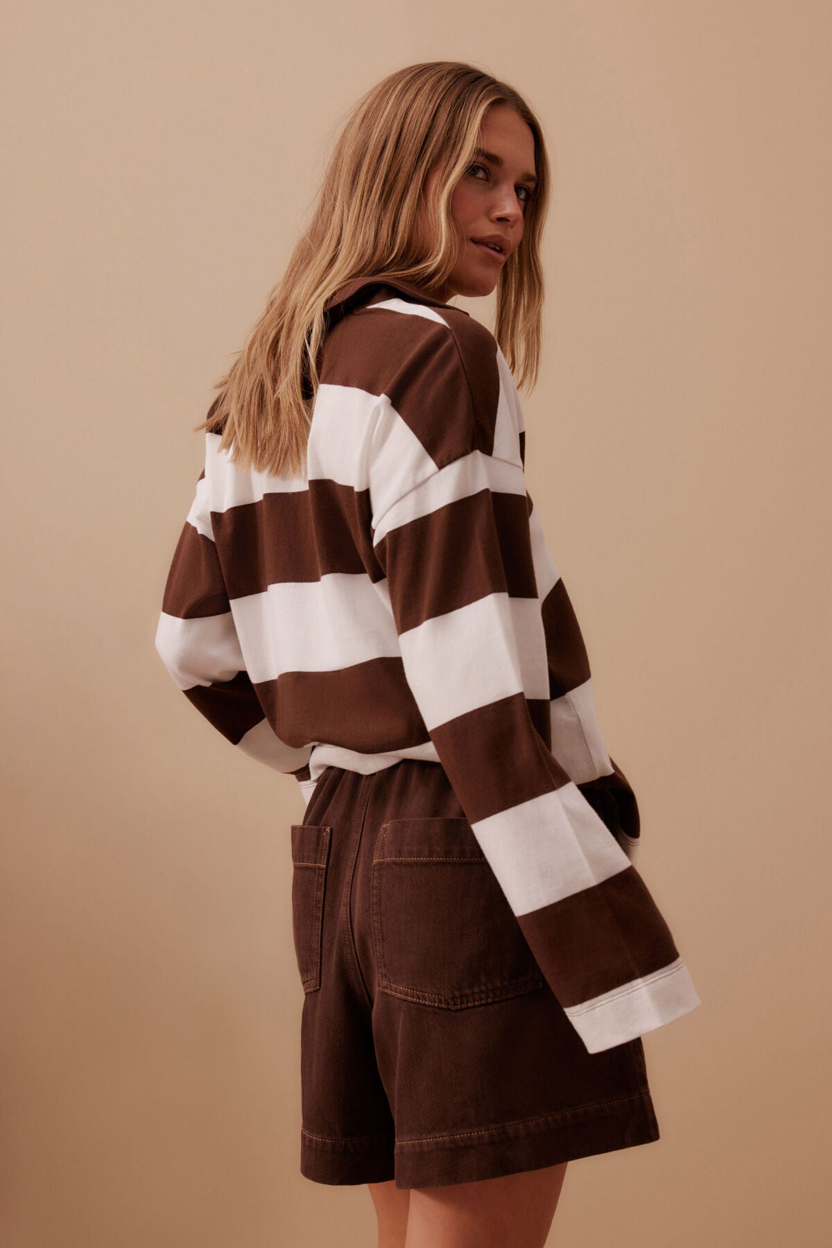 Ceres Darcy Relaxed Every Day Short - chocolate