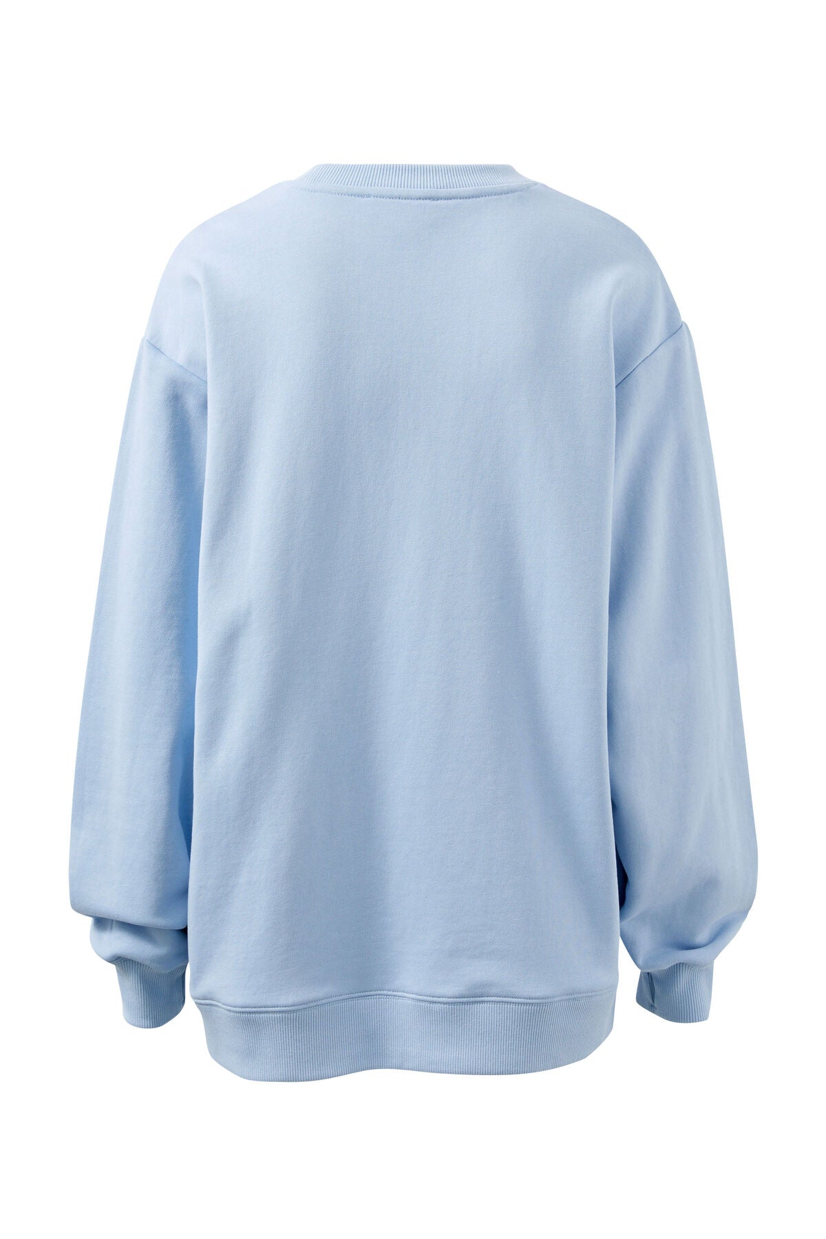 Ceres Isla Oversized Slouchy Crew - chalk blue heritage logo