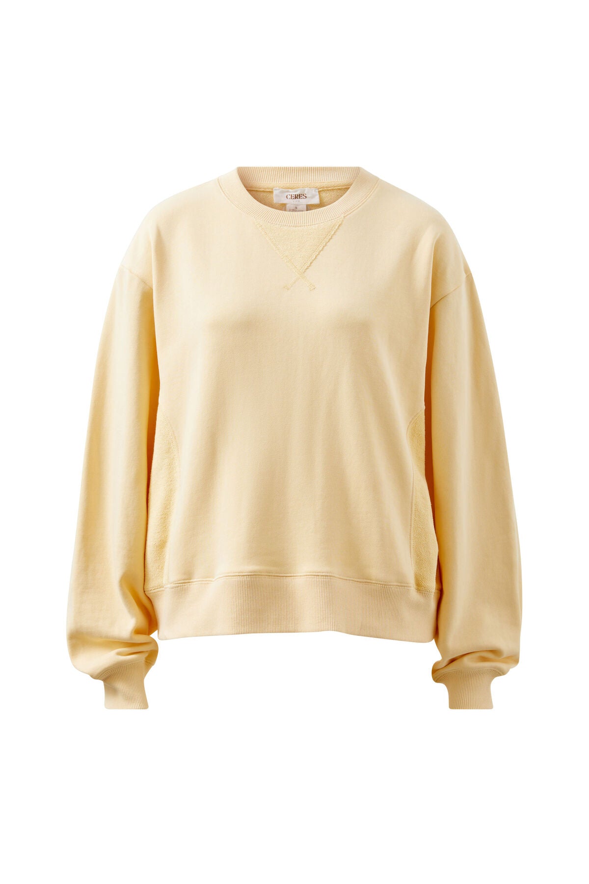 Ceres Ruby Reverse Panel Crew - sunny yellow