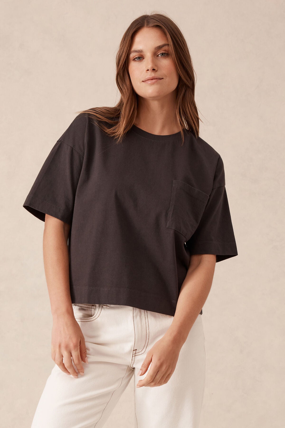 Ceres Life Boxy Pocket Tee - phantom