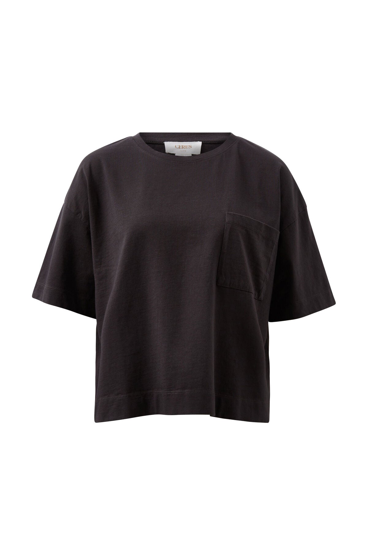 Ceres Life Boxy Pocket Tee - phantom