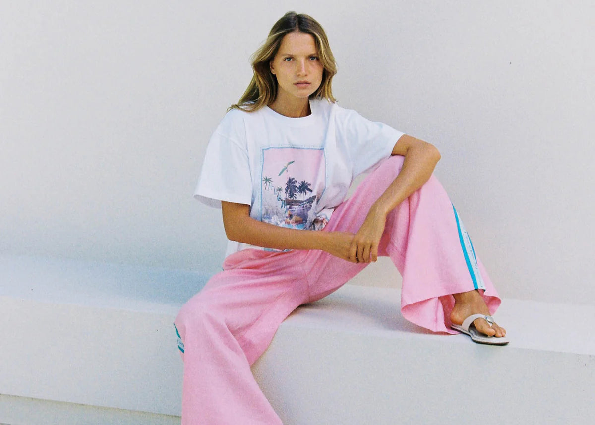 Walnut Melbourne Lisbon Tee - Aloha