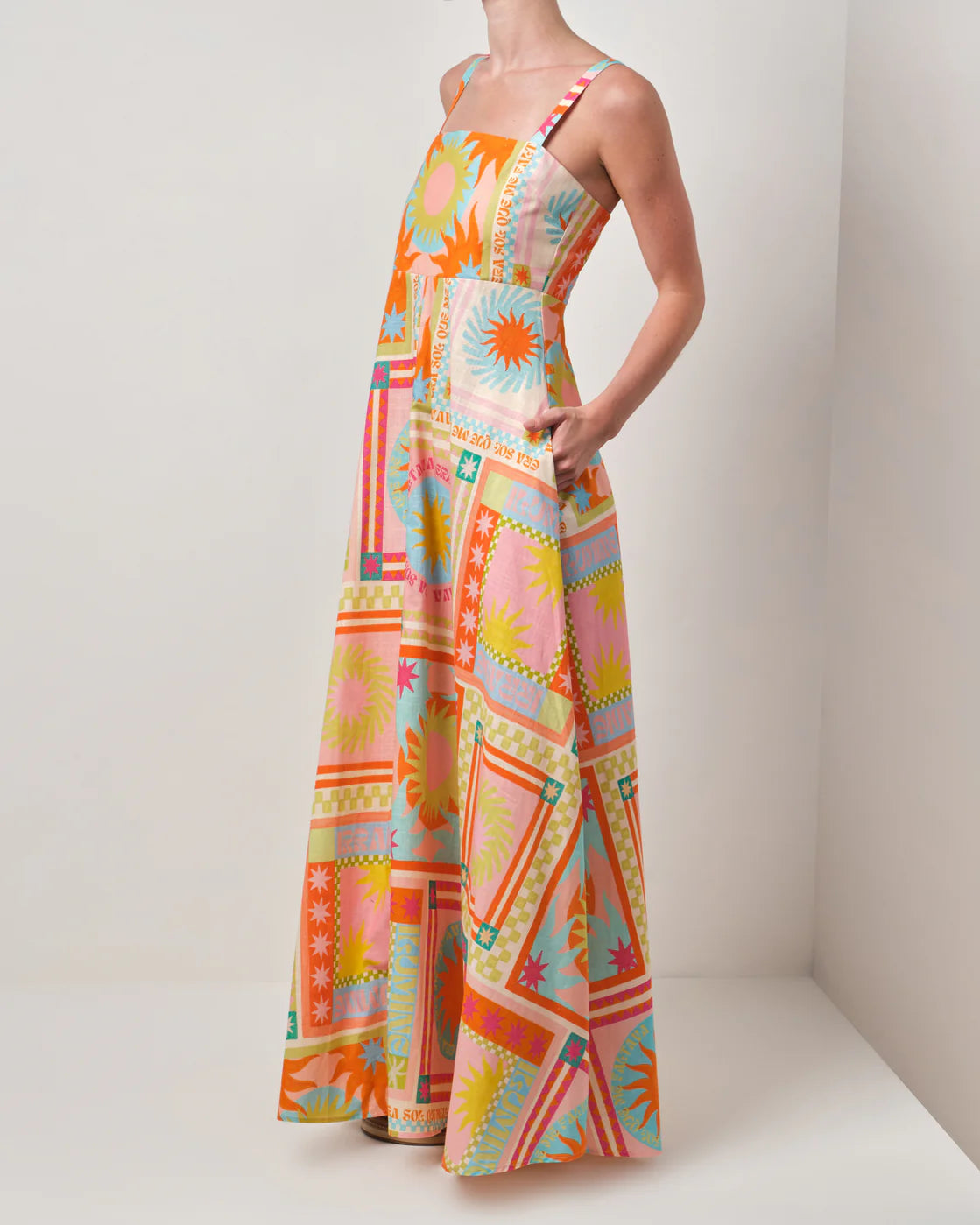 Walnut Melbourne Milan Dress - Illuminae