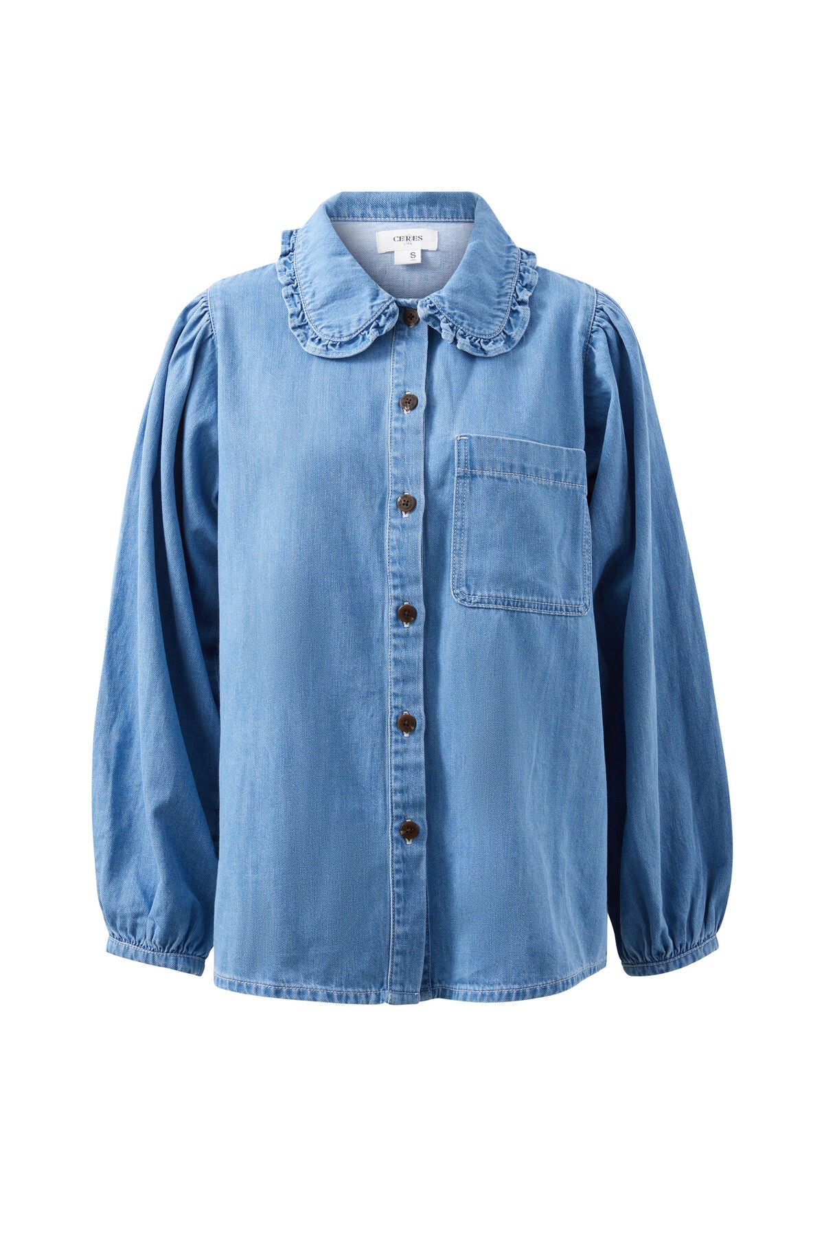 Ceres Savannah Denim Shirt - vintage blue