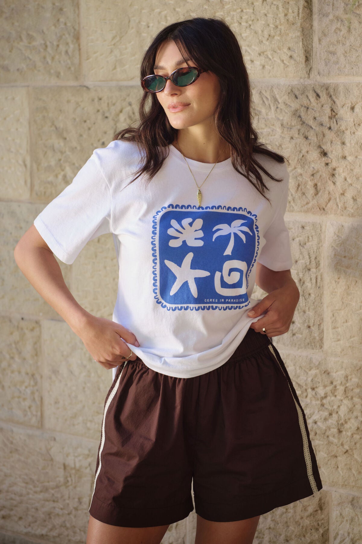 Ceres Mila Short - chocolate