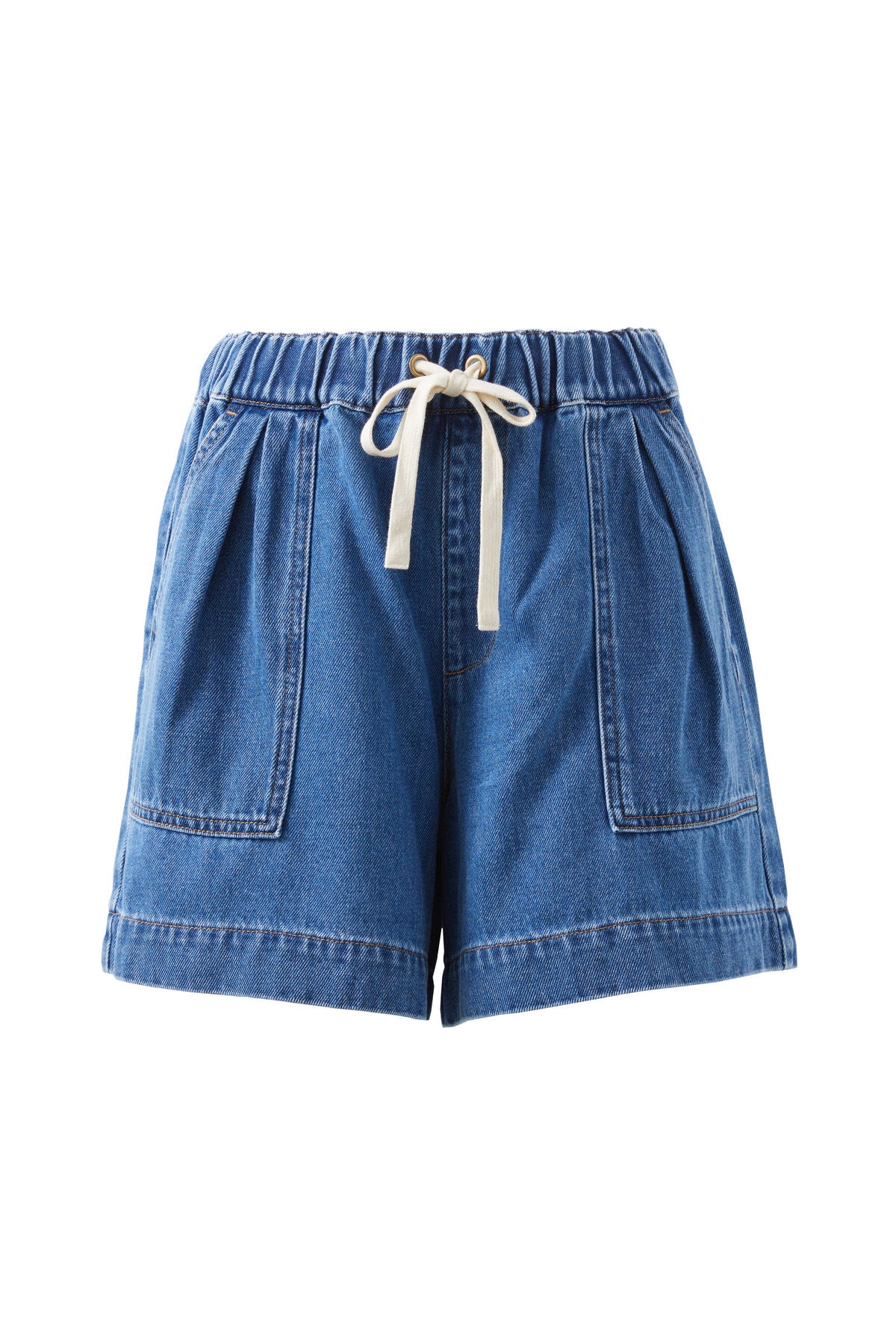 Ceres Life Darcy Everyday Short - washed indigo