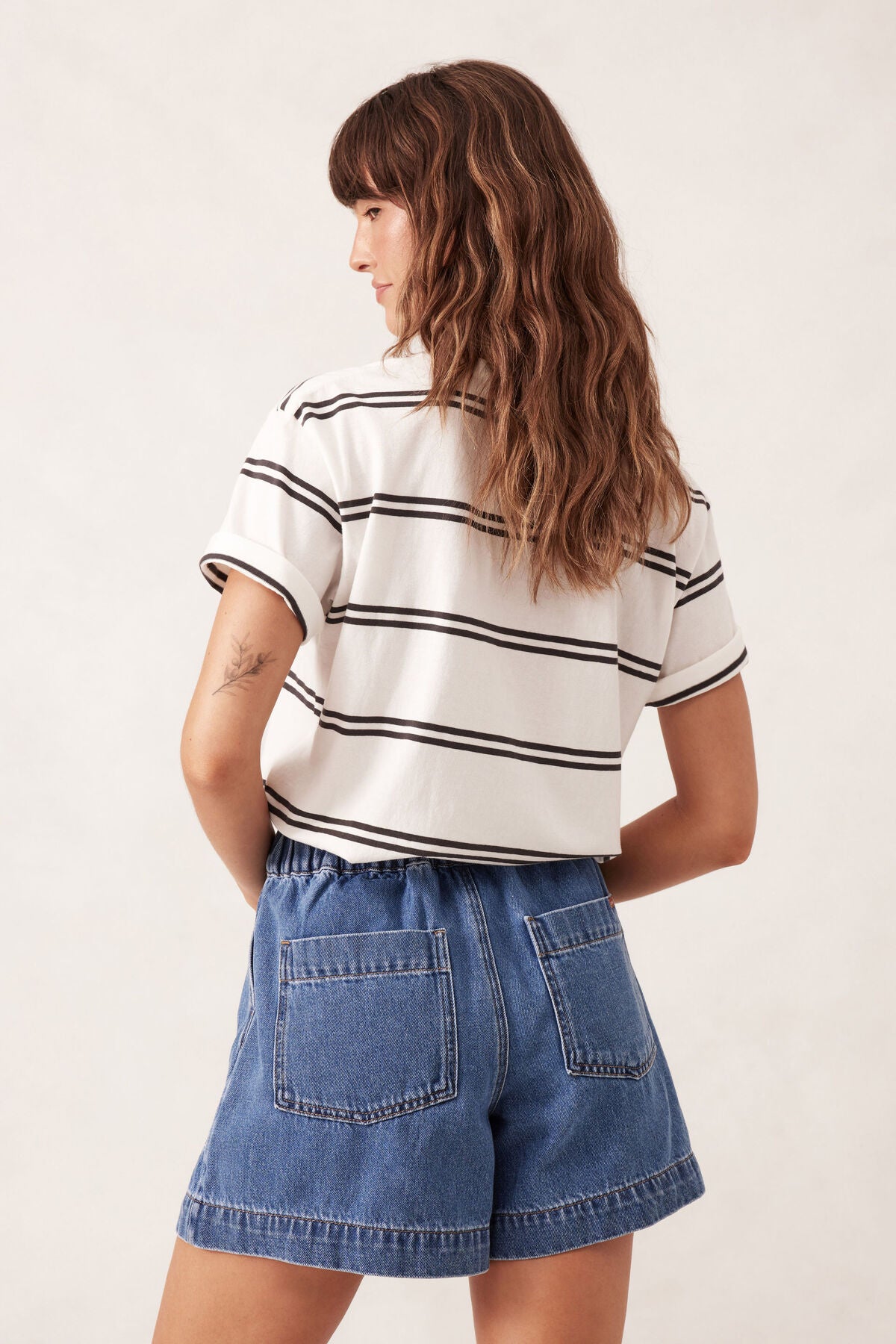 Ceres Life Darcy Everyday Short - washed indigo