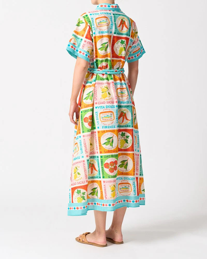 Walnut Melbourne Cannes Dress - Ciao Sicily