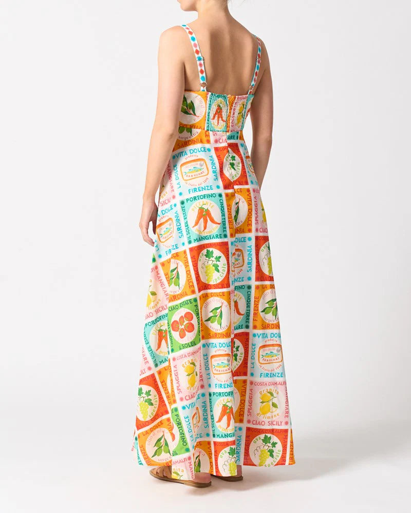 Walnut Melbourne Milan Dress - Ciao Sicily