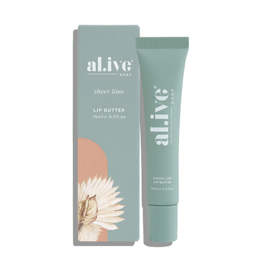 Alive Body Lip Butter - Sheer Lime